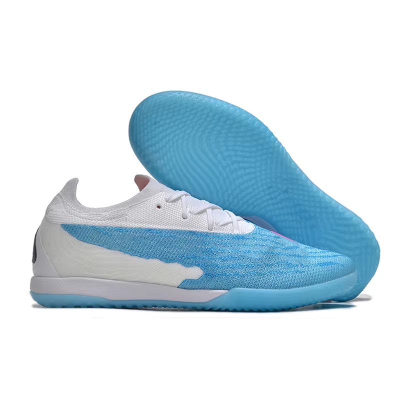 2024 News Color Men's Indoor Soccer IC Football Boots High Ankle Sports Shoe with Cheap Indoor Football shoes