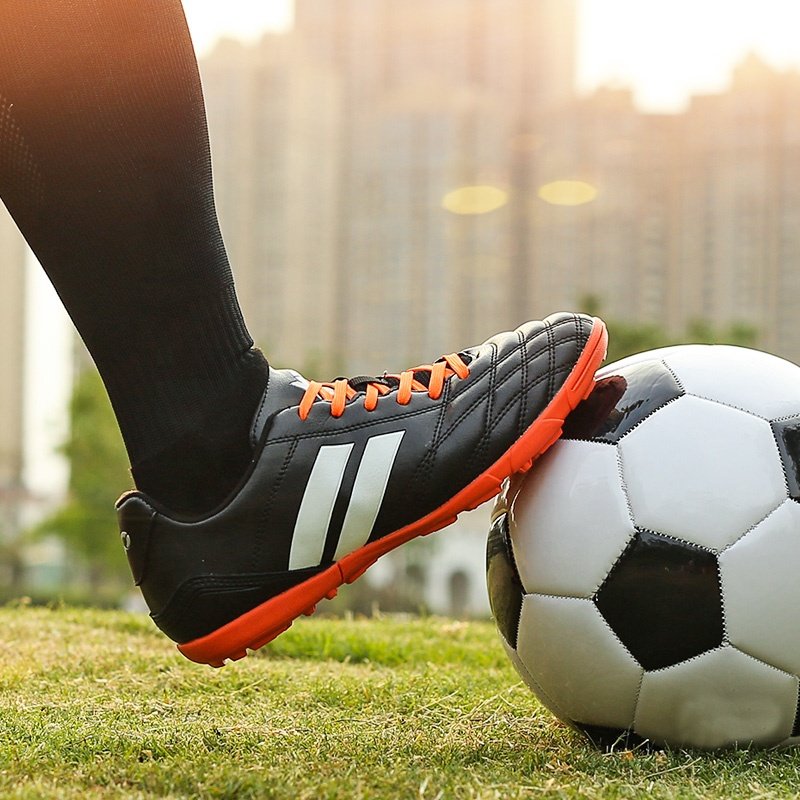 custom logo shoes Football Shoes Men Women Boys TF Soccer Boots Indoor Futsal Cleats Sport Training sports shoes football