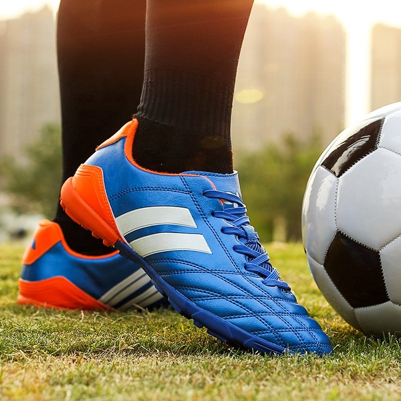 custom logo shoes Football Shoes Men Women Boys TF Soccer Boots Indoor Futsal Cleats Sport Training sports shoes football