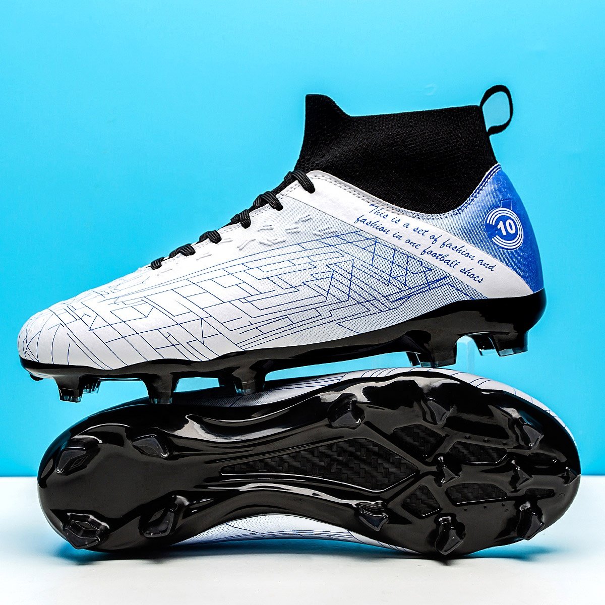 Wholesale football shoes for unisex High Quality outdoor grass men women training soccer boots