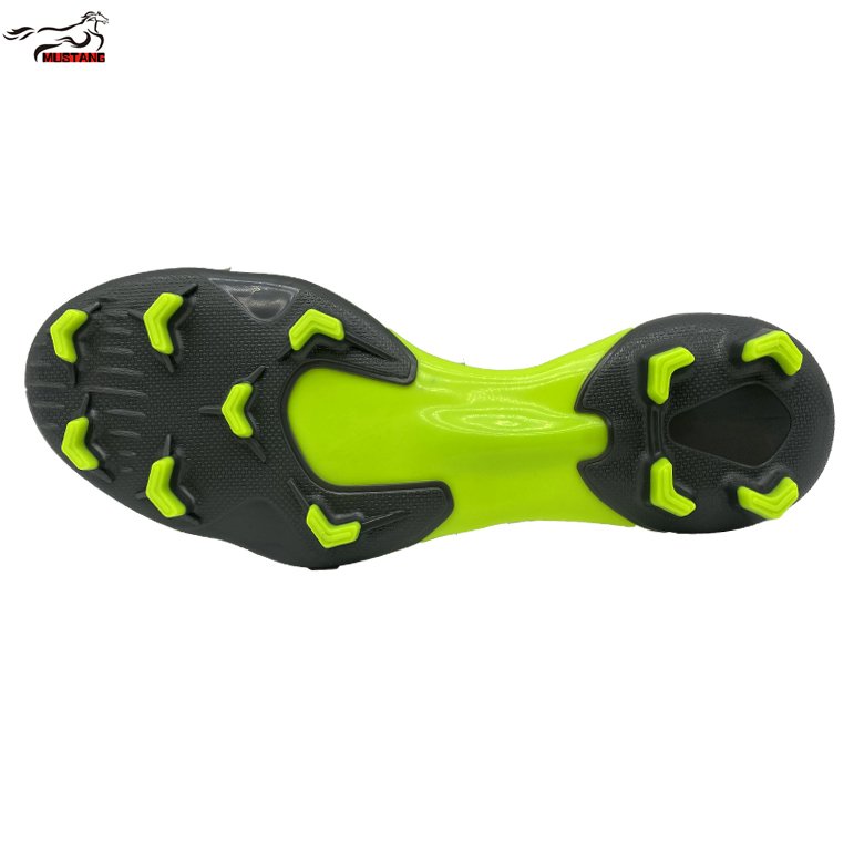 Mustang wear-resistant soccer sole men football shoe outsole outdoor playing ball sport shoe sole newest style tpu sole