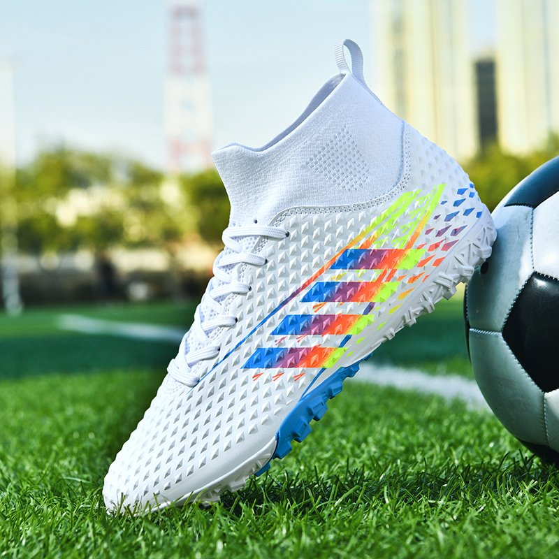 2024 Customized Soccer Shoes for Men Breathable Outdoor Training Football Boots Kids Turf Football Boots soccer shoes fot kid