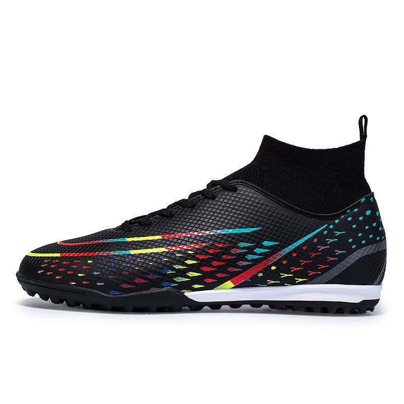 2024 Hot Sale trend High Quality Factory Comfortable and breathable cleat design kids Football Soccer Shoes