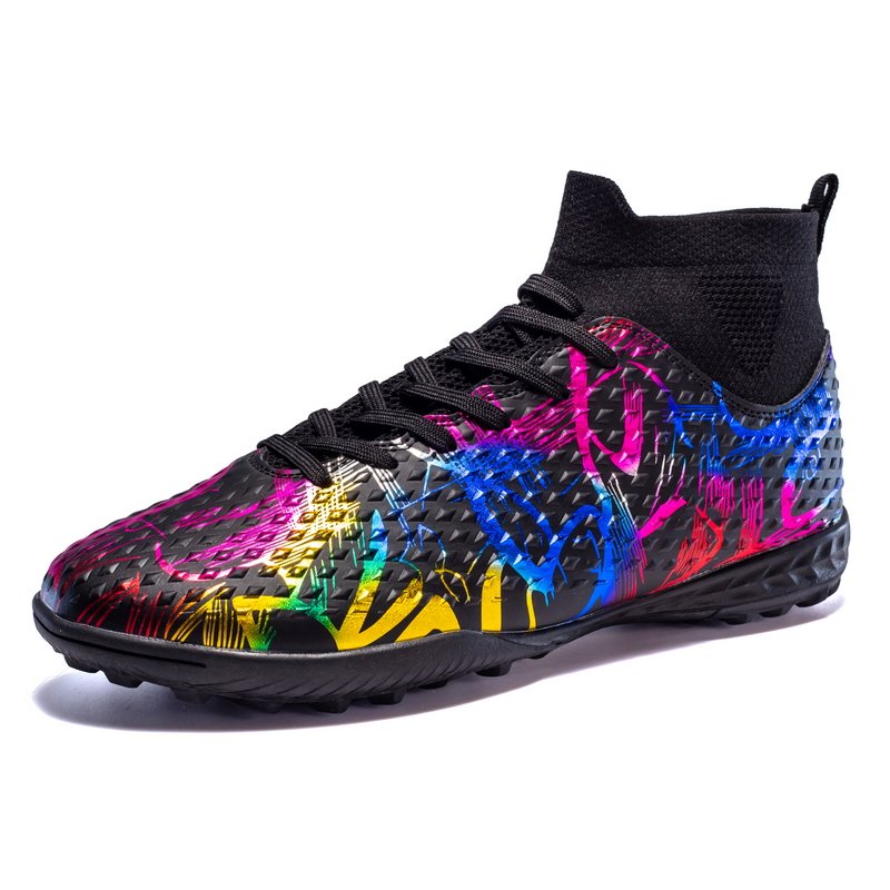 Hot Selling Men's High Top Training Shoes Comfortable & Unmatched Design Soccer Football All Seasons-Summer Winter Spring Autumn