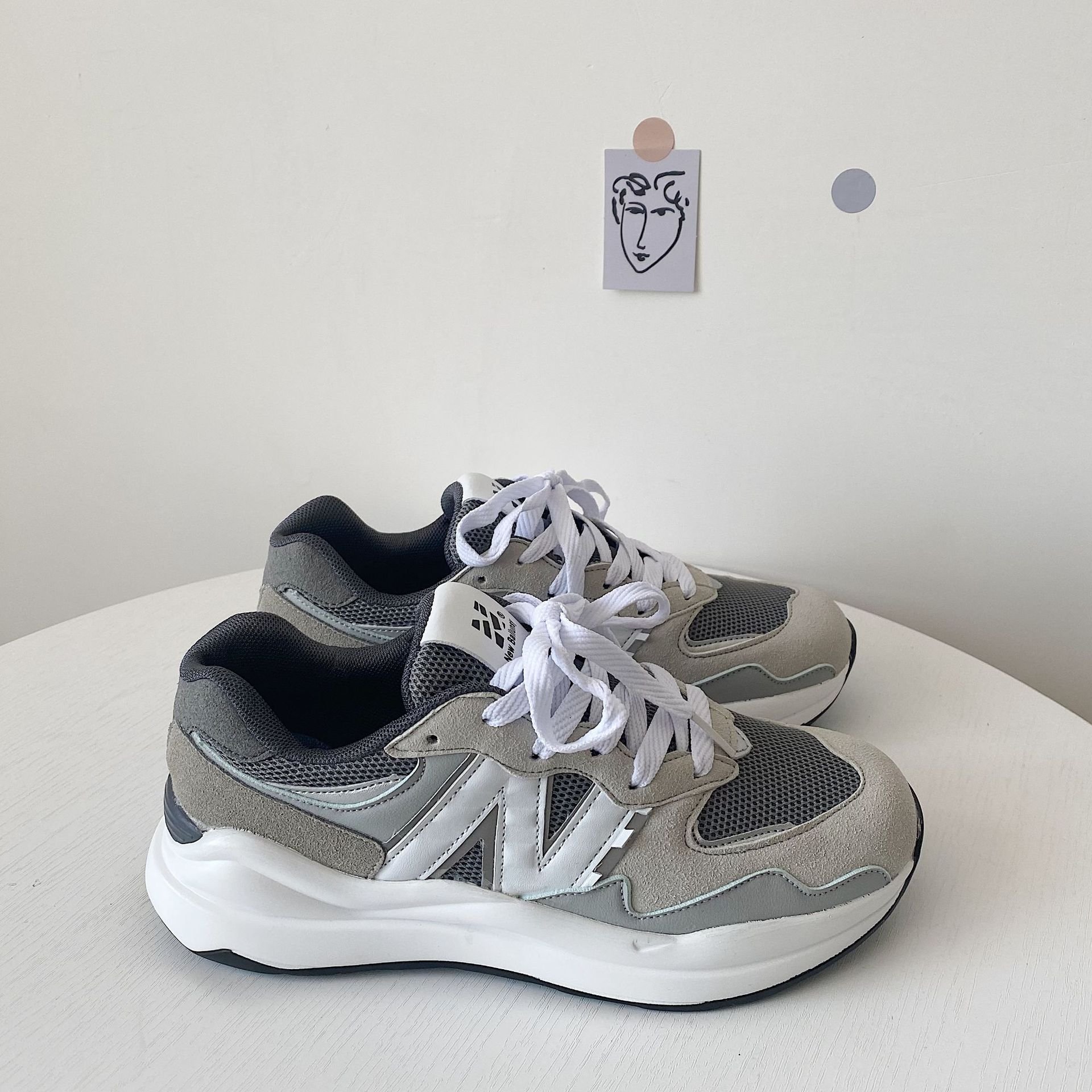 2024 new men's fashion design casual sports shoes flat wear-resistant safety work shoes factory wholesale shoes