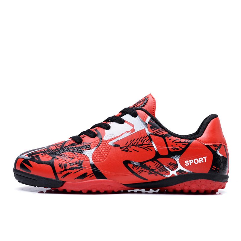 Popular football shoes for male and female students with long nails Ronaldo and Messi TF professional game training shoes F