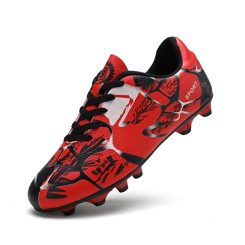 Popular football shoes for male and female students with long nails Ronaldo and Messi TF professional game training shoes F