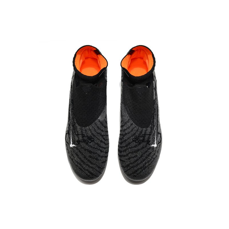 New Top High Quality Waterproof Fully Knitted Football Shoes FG 39-4514