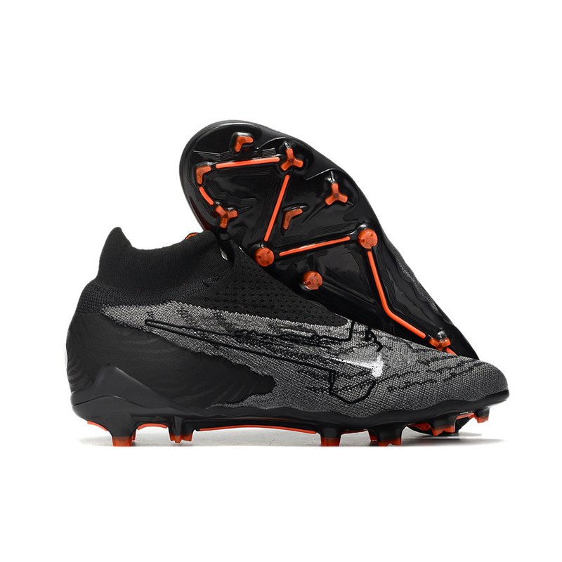 New Top High Quality Waterproof Fully Knitted Football Shoes FG 39-4514