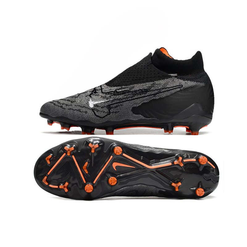 New Top High Quality Waterproof Fully Knitted Football Shoes FG 39-4514