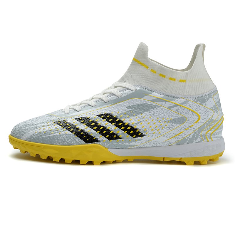 Professional Unisex Soccer Cleats Comfortable Football Thanks with Breathable Mesh/EVA/TPU Insoles Boxed