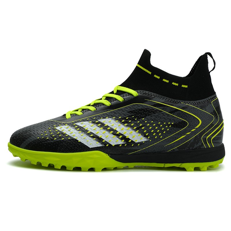 Professional Unisex Soccer Cleats Comfortable Football Thanks with Breathable Mesh/EVA/TPU Insoles Boxed