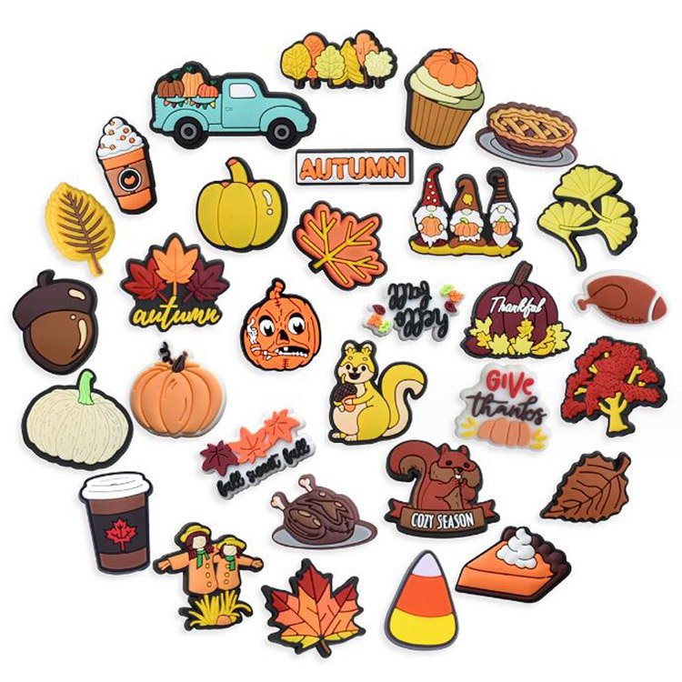 cartoon pvc shoe charms for clog shoes decoration custom Soccer Football Sport shoe charms wholesale for croc