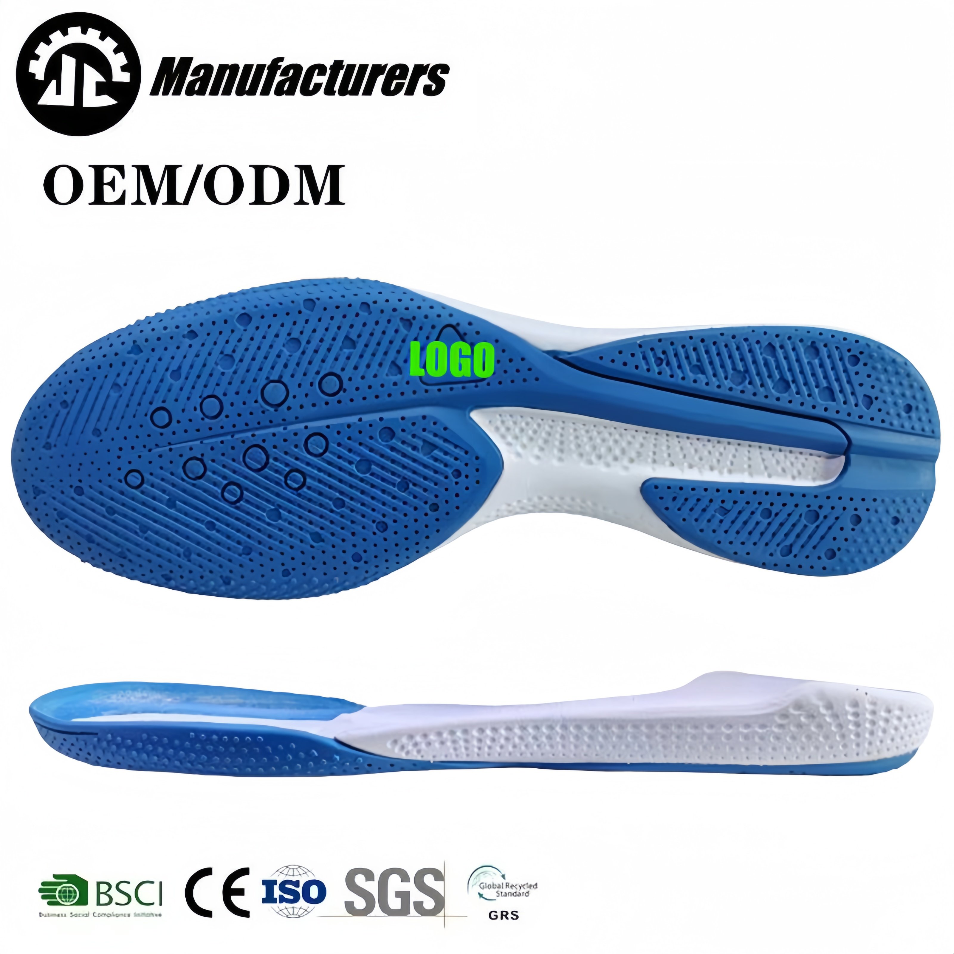 Factory Wholesale Customized Classic Comfortable Sneakers Shoes Outsole Rubber Casual Sports Shoe Soles