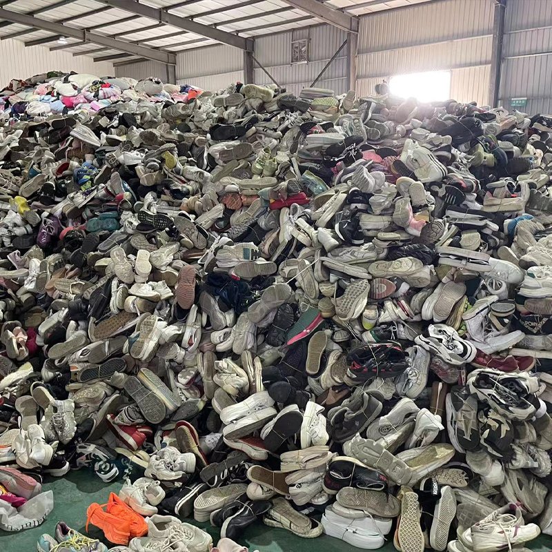 used shoes in bale mixed leather sport sneakers sandals slippers shoes canvas shoes mixed
