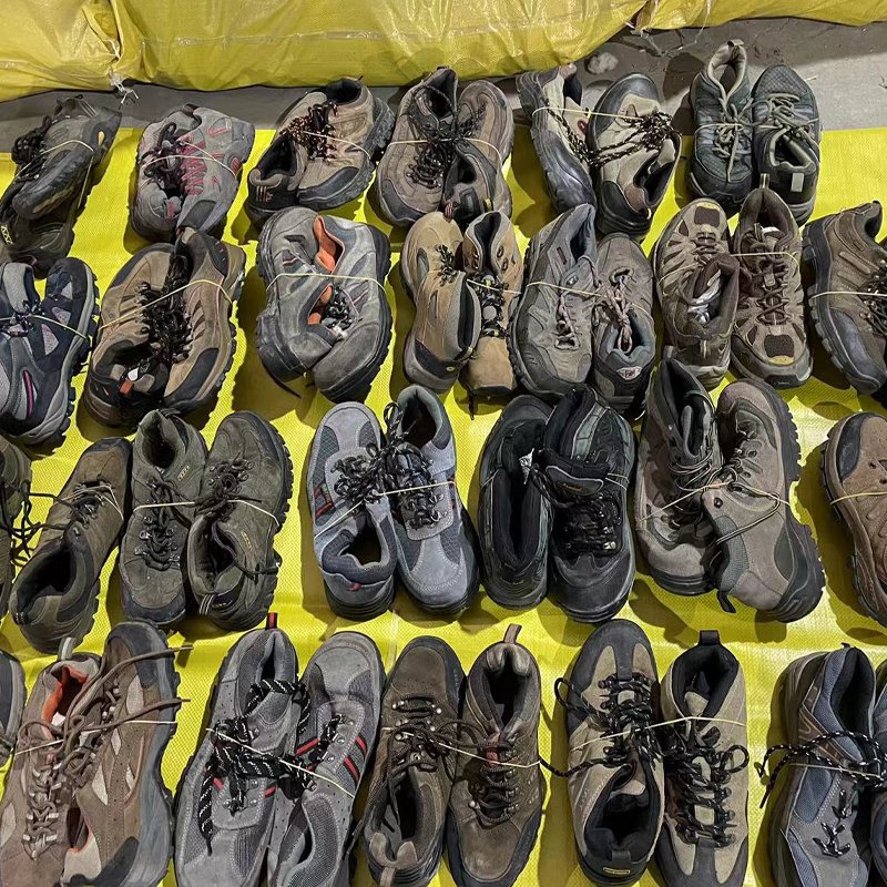 used shoes in bale mixed leather sport sneakers sandals slippers shoes canvas shoes mixed