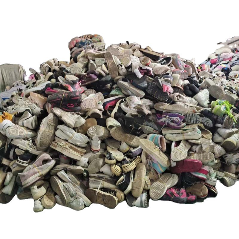 used shoes in bale mixed leather sport sneakers sandals slippers shoes canvas shoes mixed