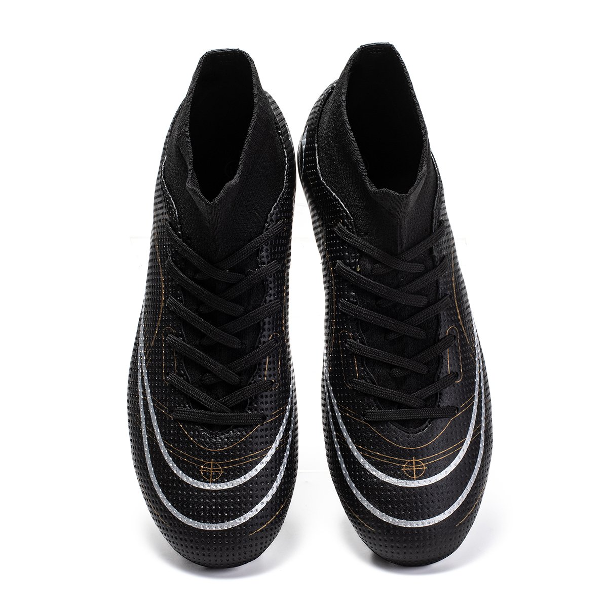 Men's High Top AG Artificial Turf Football Sneakers New Cross-Border Competition Training Cleats Cheap Ankle Boots Autumn US