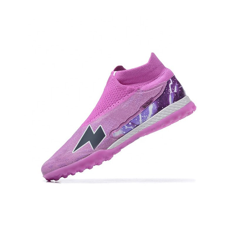 High Cut botines MD futbol Phanto GX TF Gripknit pupillos de futbol Purple chuteiras de futsal Soccer Shoes