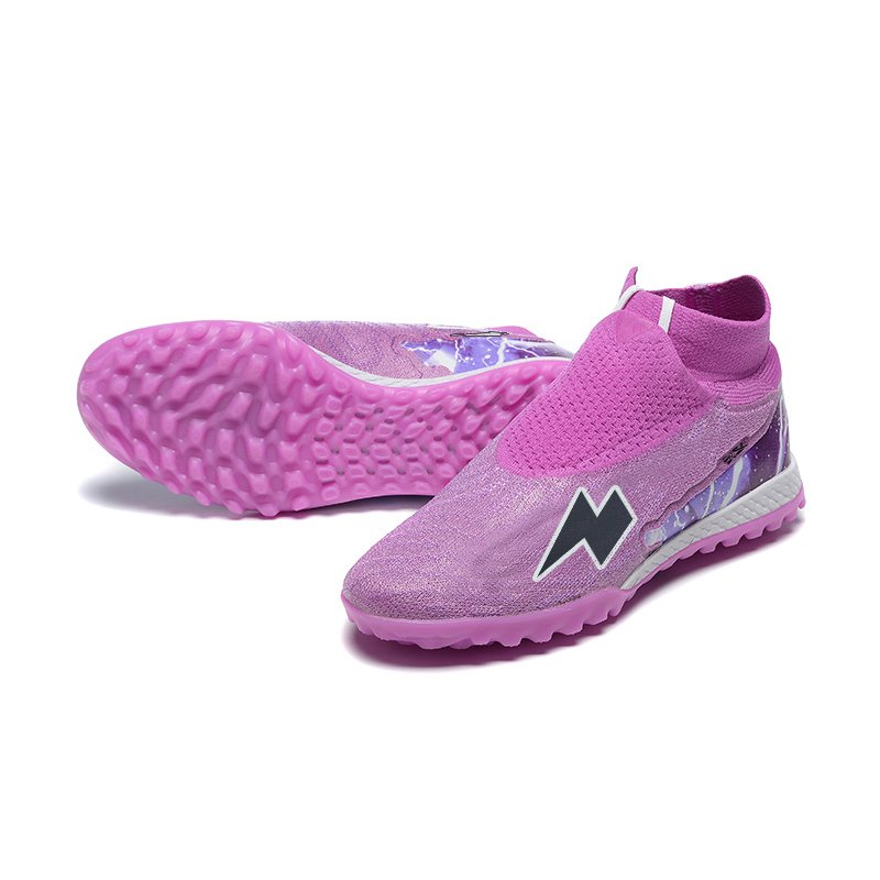 High Cut botines MD futbol Phanto GX TF Gripknit pupillos de futbol Purple chuteiras de futsal Soccer Shoes