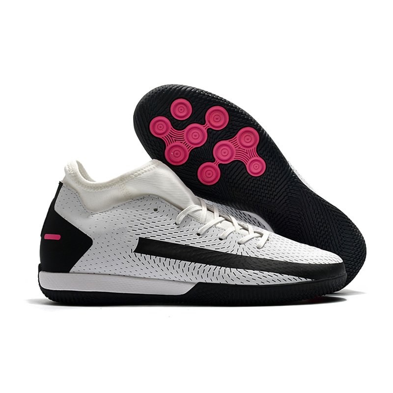 Outdoor Training IC Football Boots Durable OEM Low Ankle White Shoes Cheap Price Soccer Boots Sneakers