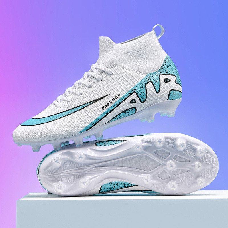New Arrival Popular Design Fashion Messi Neymar Supply Classical Sport Turf Match Football Athletic Man Women Soccer Cleat Shoes