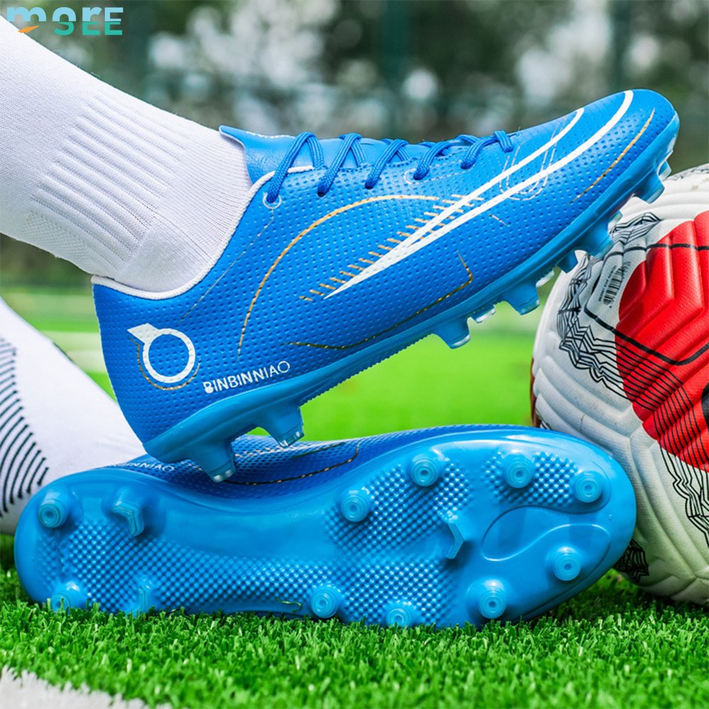 SeeMore Brand Mens Outdoor Indoor Sports Athletic Big Boys Sneaker Professional Training Turf Mens Soccer Cleats Football Boots