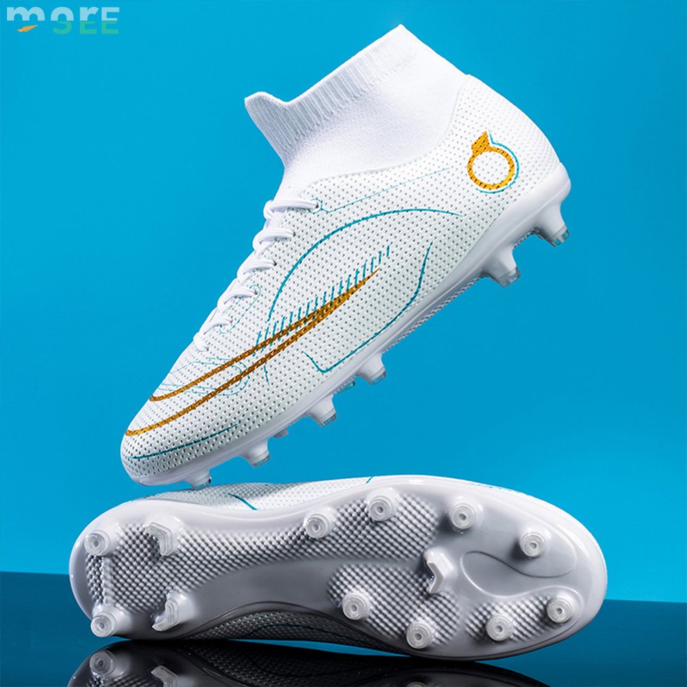 SeeMore Brand Mens Outdoor Indoor Sports Athletic Big Boys Sneaker Professional Training Turf Mens Soccer Cleats Football Boots