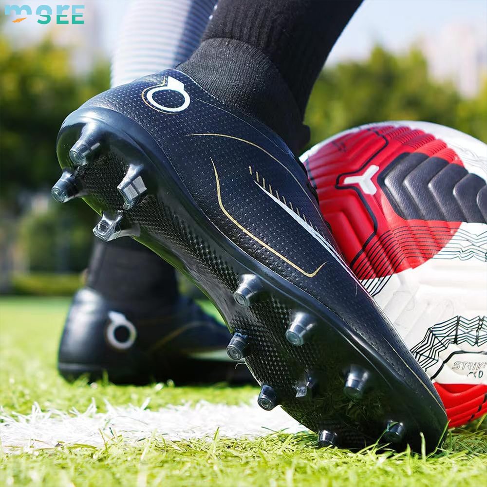 SeeMore Brand Mens Outdoor Indoor Sports Athletic Big Boys Sneaker Professional Training Turf Mens Soccer Cleats Football Boots