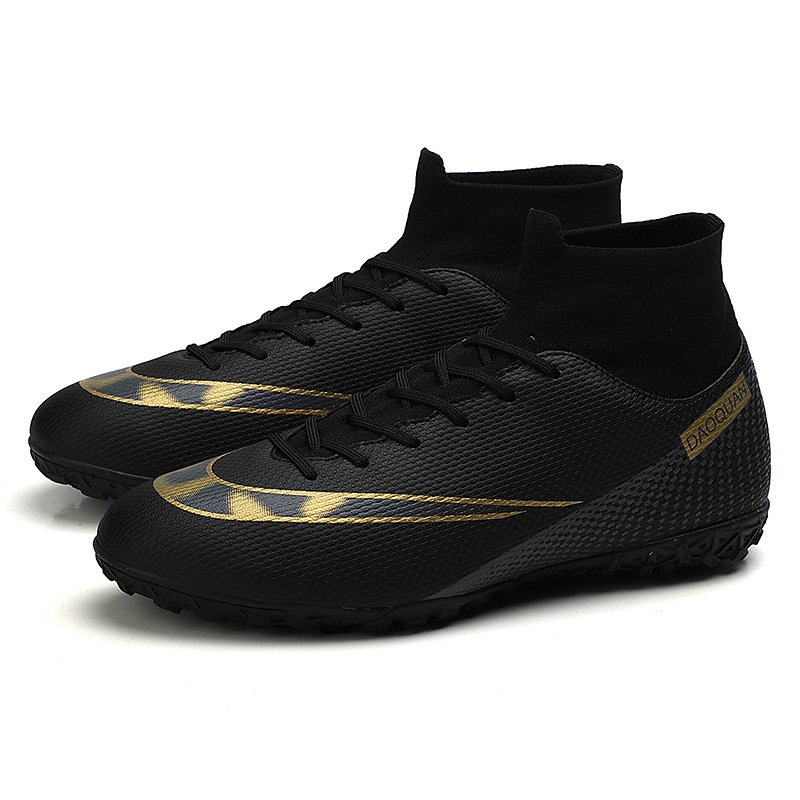 Wholesale New high-top football shoes stock adult breathable casual custom soccer shoes Training Students Play shoes