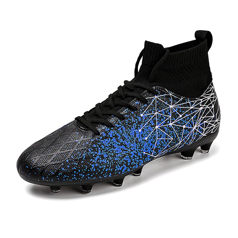 Wholesale Online Men Kids Cleats Soccer Boots Guayos Para Futbol Black White Football Shoes