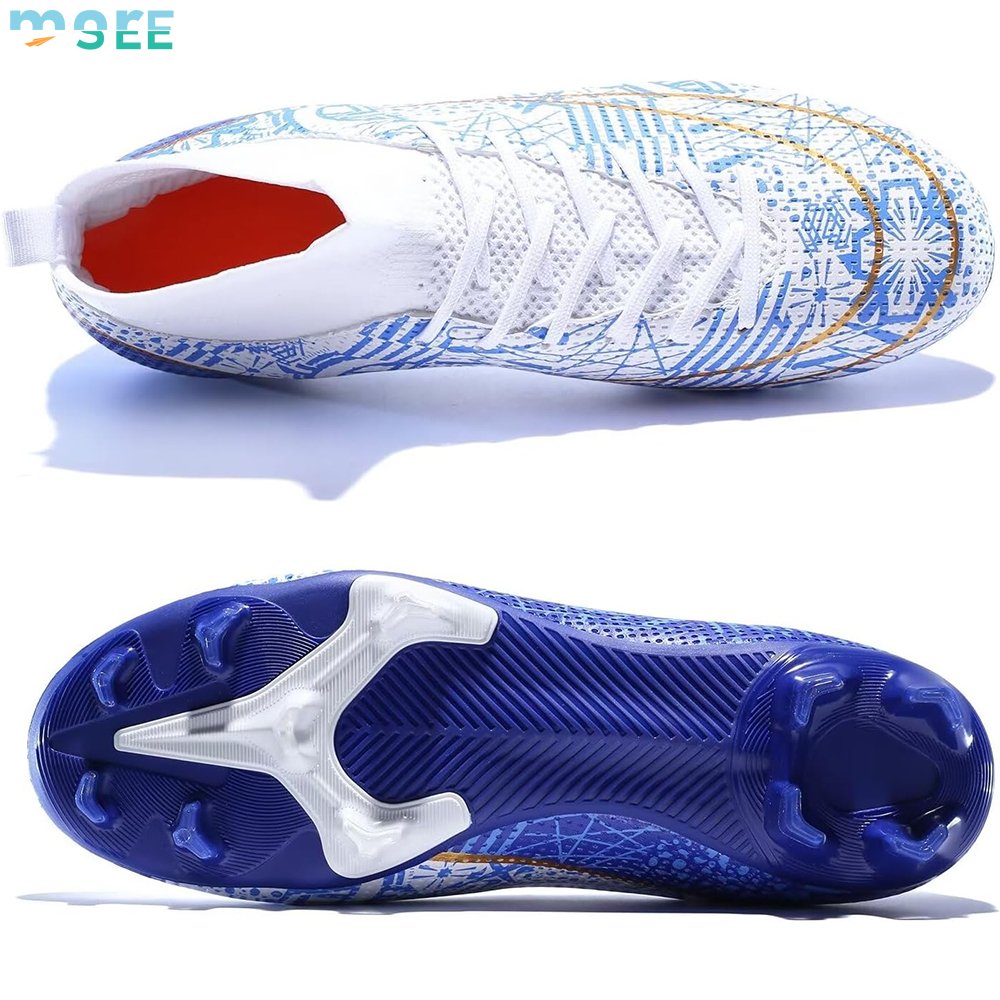 SeeMore Brand Unisex-Adult Soccer Cleats Lightweight Futsal Training Football Shoes Football Shoes Men Soccer Boots
