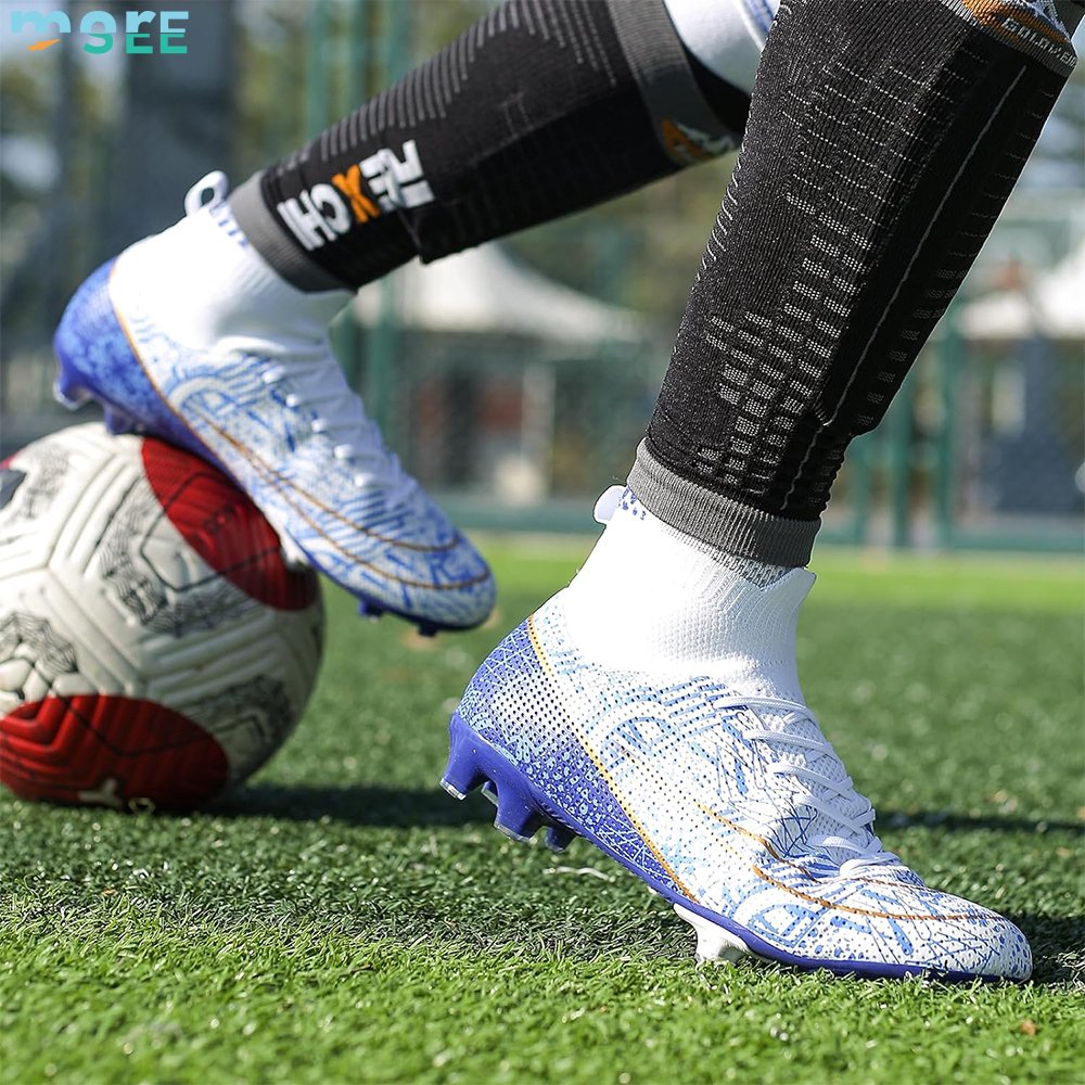 SeeMore Brand Unisex-Adult Soccer Cleats Lightweight Futsal Training Football Shoes Football Shoes Men Soccer Boots