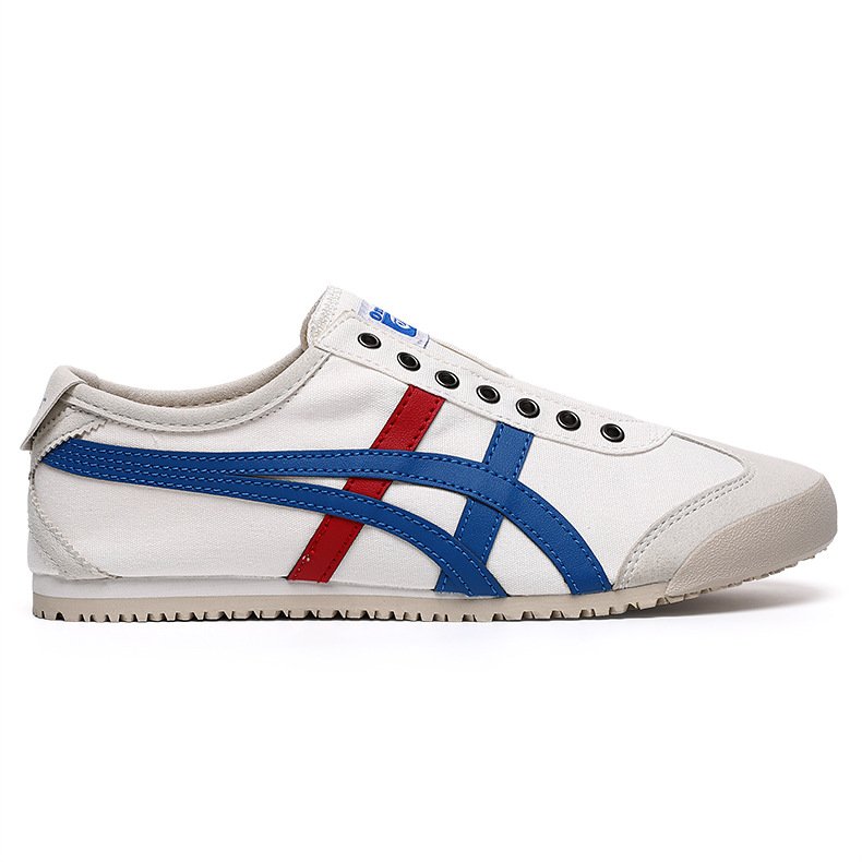 Summer Original Putian Tiger Canvas Men's Women's Skate Shoes Casual Slip-On Lazy Shoes Soccer Shoes with Osamuka Tiger Design