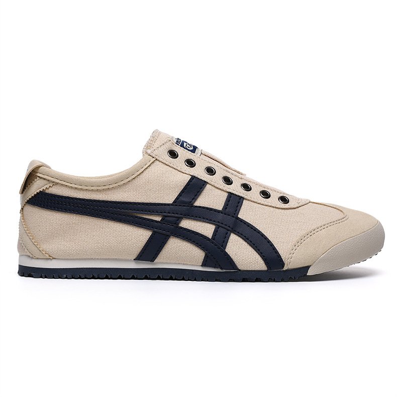 Summer Original Putian Tiger Canvas Men's Women's Skate Shoes Casual Slip-On Lazy Shoes Soccer Shoes with Osamuka Tiger Design