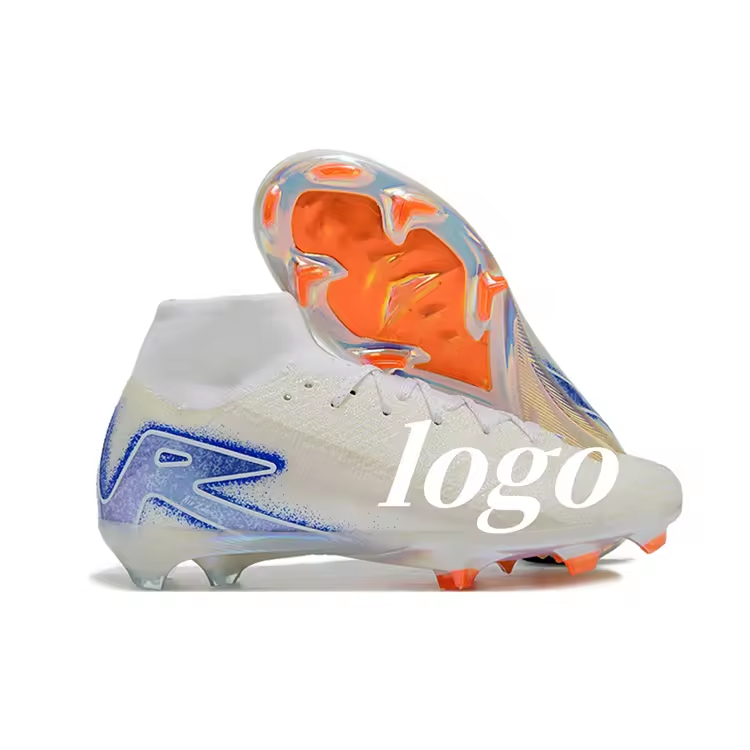 Custom Male Soccer Shoes Boys' Outdoor Sport Training Soccer Cleats Futbol Footwear for Summer Winter Spring Autumn Seasons