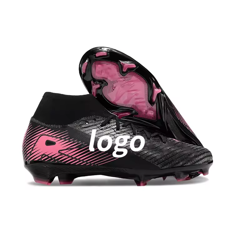 Custom Male Soccer Shoes Boys' Outdoor Sport Training Soccer Cleats Futbol Footwear for Summer Winter Spring Autumn Seasons