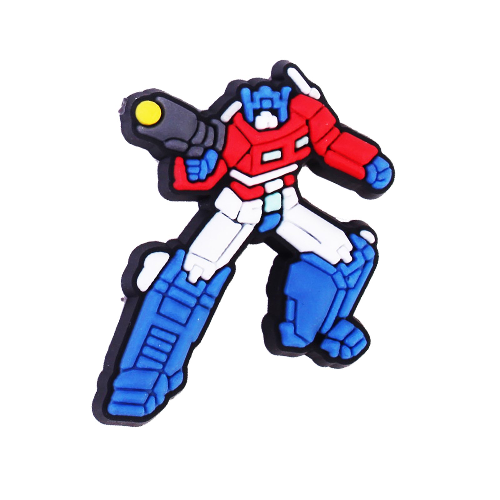 2024 New Arrival Wholesale PVC Custom Cool Attractive Film Characters Automobile Robot Movie Shoe Decorations Charms Accessories