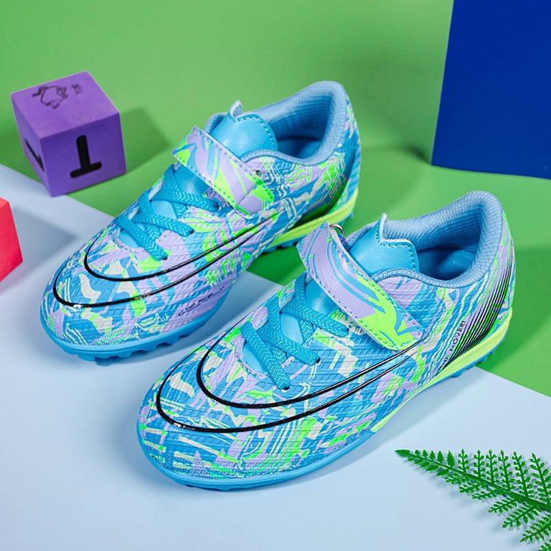 2024 Latest Football-Shoes Comfortable Non-Slip Kids Football Shoes Are Suitable For Indoor Sports