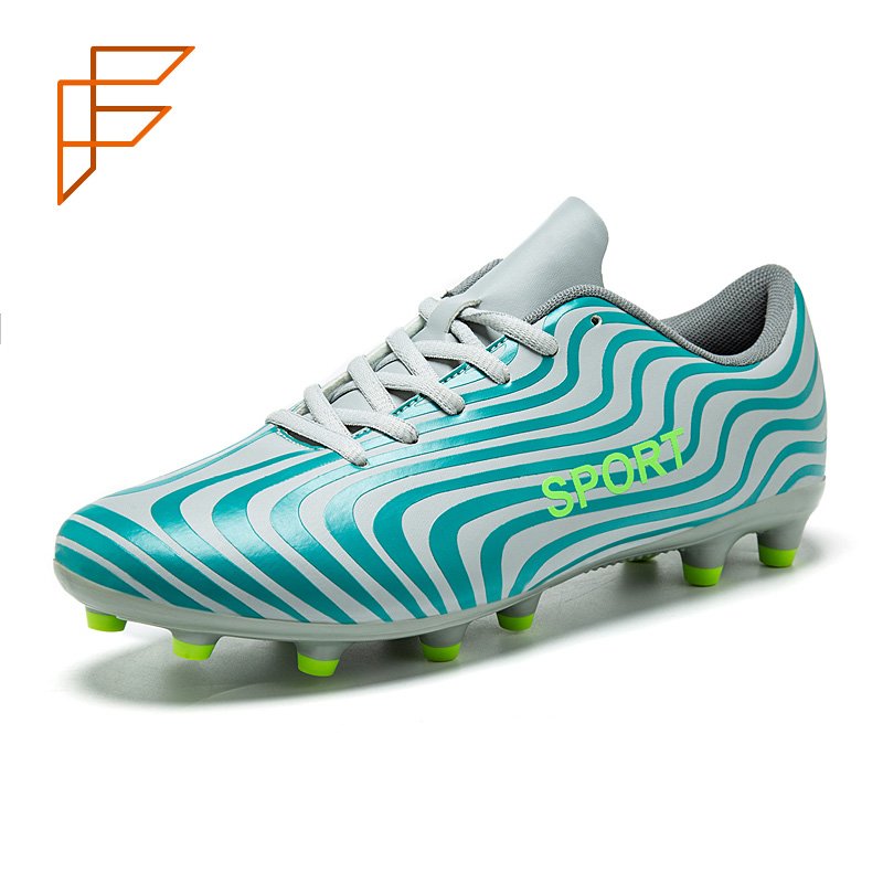Topsion New Product 2019 Unisex Pu Upper Wholesale Men No Brand Tf Football Soccer Shoes