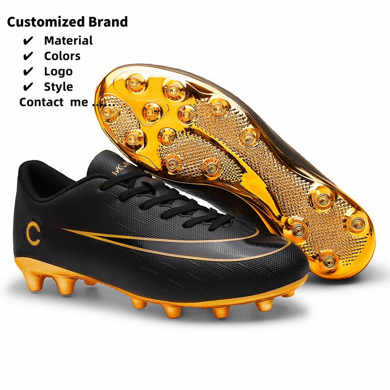 customized New breathable non-slip football non-slip shoes sports shoes men's football shoes soccer cleats