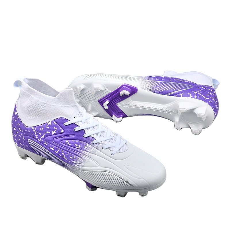 Professional supplier Cheap Fashion Creative chuteira Simple Athletic train Breathable unisex Football Shoes Soccer Shoes