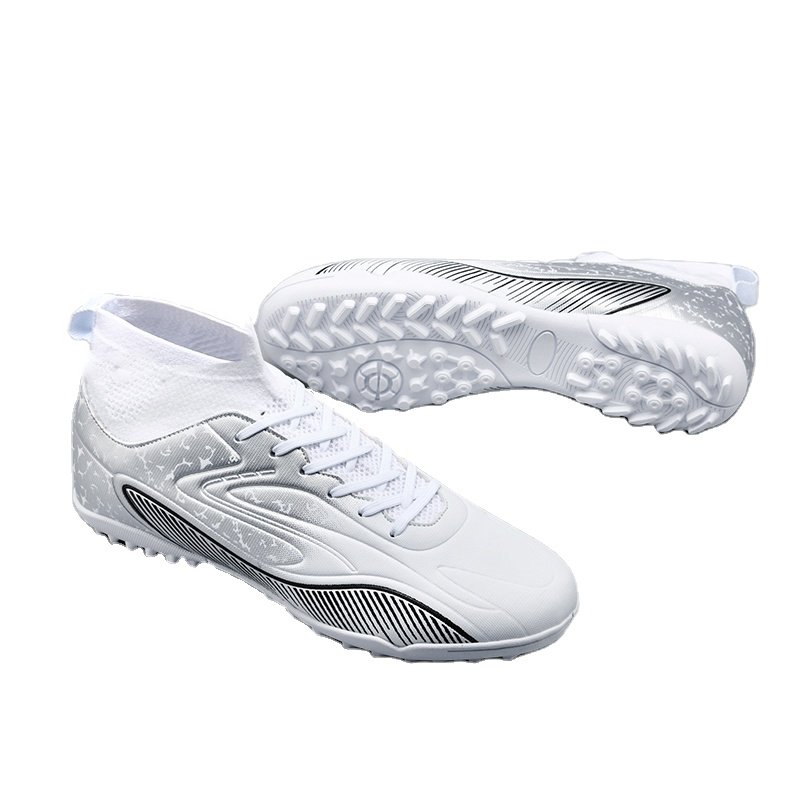 Professional supplier Cheap Fashion Creative chuteira Simple Athletic train Breathable unisex Football Shoes Soccer Shoes