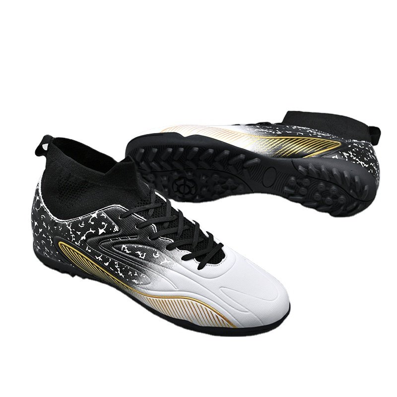 Professional supplier Cheap Fashion Creative chuteira Simple Athletic train Breathable unisex Football Shoes Soccer Shoes