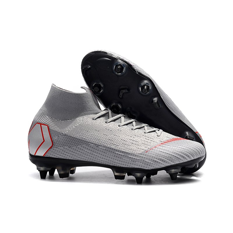 Hot Sale Outdoor Training Professional soccer cleats soft ground High Ankle VI Cr7 SG Football Boots Factory Wholesale