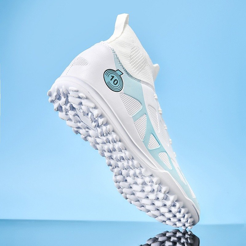 Factory Custom Men Soccer Shoes High Quality Sport Outdoor Casual Sneakers Football Training Boot Long Spike Cleats Soccer Shoes