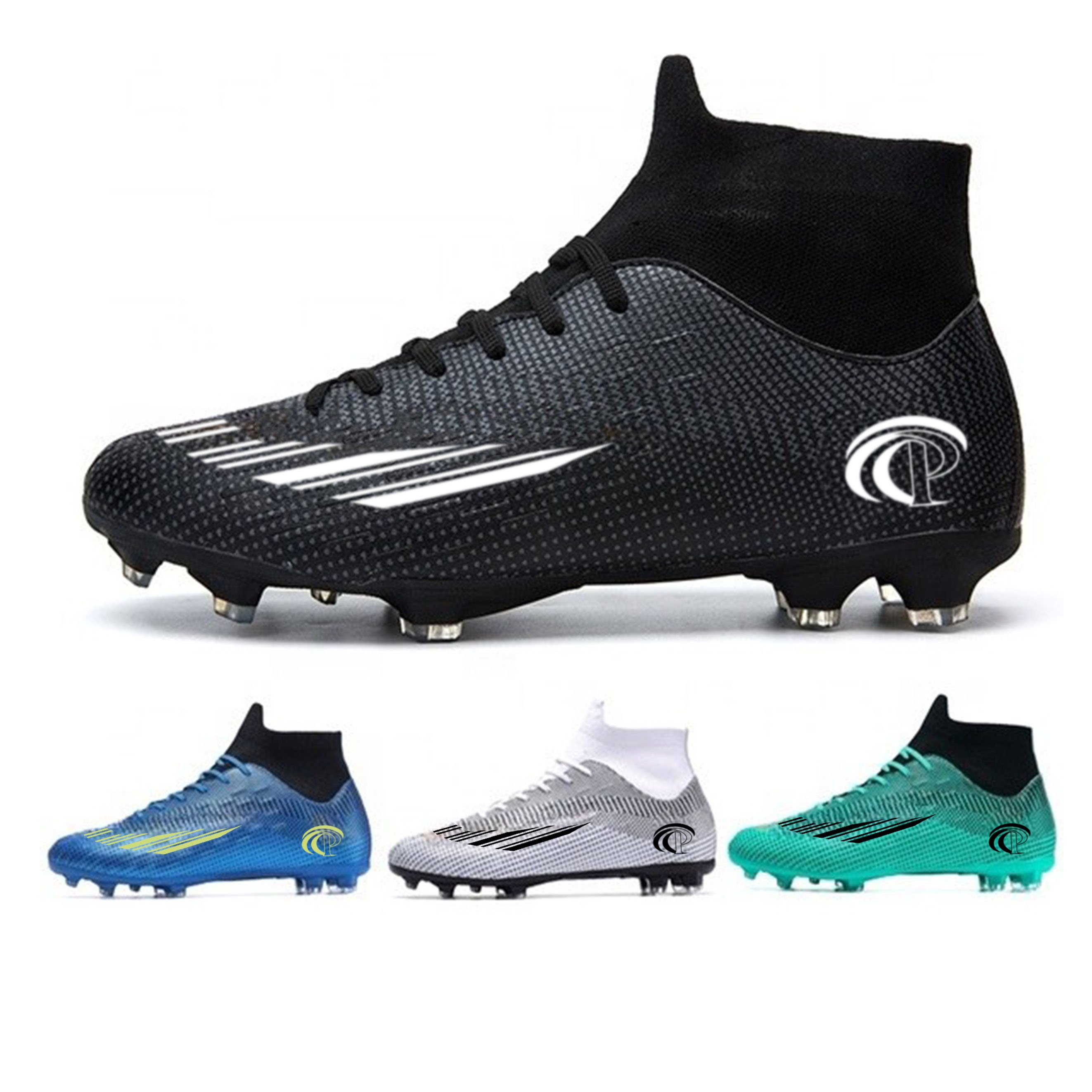 Hot Selling Non-Slip Breathable Soccer Cleats Shoes Outdoor Fg Ag Football Boots Men'S Football Shoes
