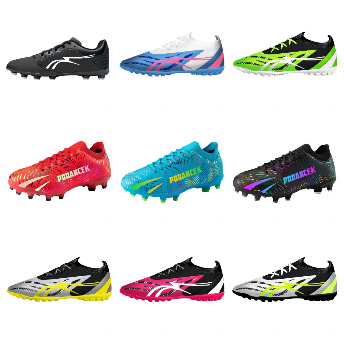 Hot Selling Non-Slip Breathable Soccer Cleats Shoes Outdoor Fg Ag Football Boots Men'S Football Shoes