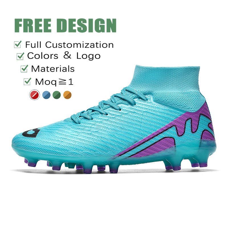 Football Shoes Football Boot Embroidery Soccer Cleat Professional Soccer Shoes Futsal Boot Custom Logo