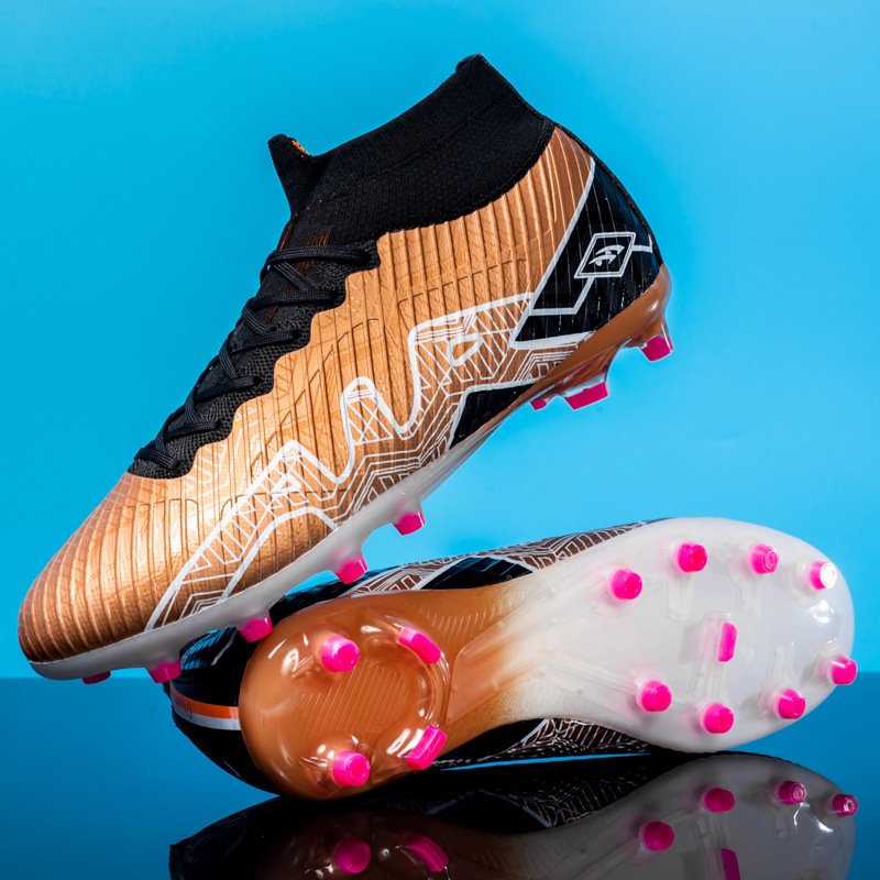 Men Soccer Boots Anti Slip TF Football Cleats Outdoor Youth Soccer Training Turf Shoes